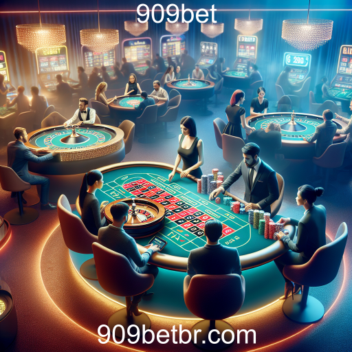 A Experiência Imersiva dos Jogos Ao Vivo no 909bet